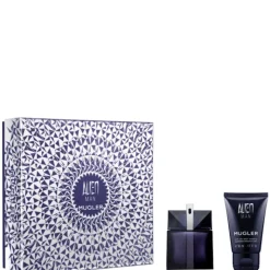 Alien Man Basic Set Confezione 50 ML Eau de Toilette Ricaricabile + 50 ML Hair and Body Shampoo