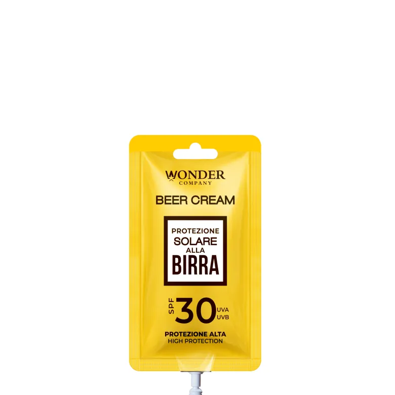 BEER CREAM - Protezione Solare alla Birra Viso/Corpo SPF 30