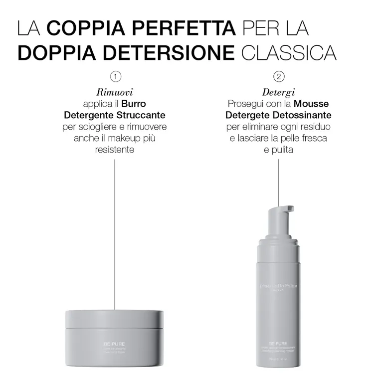 BE PURE - Mousse Detergente Detossinanate