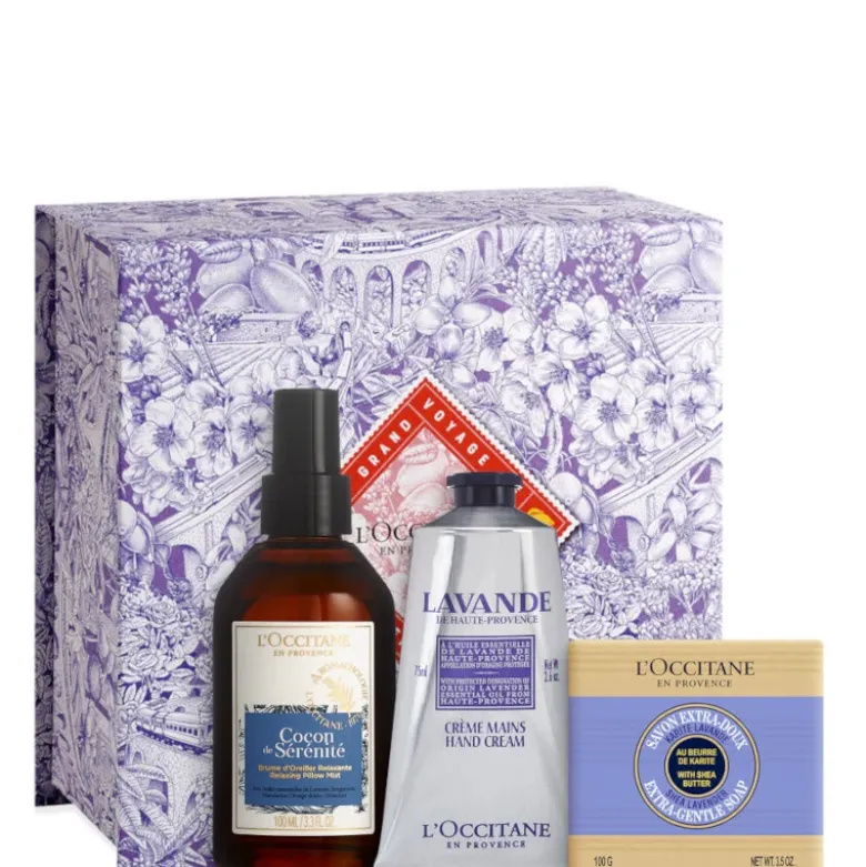 Cocon de Sérénité Confezione 100 ML Spray per Cuscino + 100 GR Sapone + 75ML crema Mani