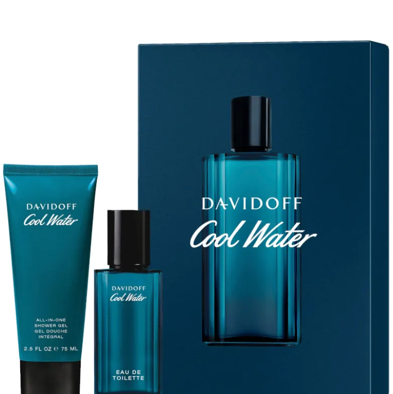 Cool Water Eau de Toilette Confezione 40 ML Eau de Toilette + 75 ML Shower Gel
