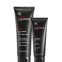 Doccia Shampoo 3 in 1 + Gel Detergente Purificante - Uomo
