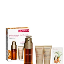 Double Serum & Nutri-Lumière Confezione 50 ML Siero Viso + 15 ML Crema Viso Giorno + 15 ML Crema Viso Notte + 0,90 ML Siero Occhi