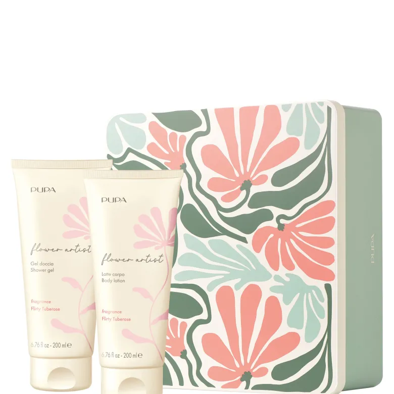 Flower Artist Gel Doccia + Latte Corpo Flirty Tuberose
