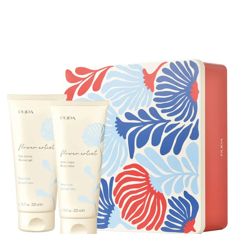 Flower Artist Gel Doccia + Latte Corpo Crystal Lotus