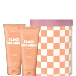 HAPPYBOX KIT 1 PEACH PARADISE 200 ML Latte Corpo + 200 ML Gel Doccia