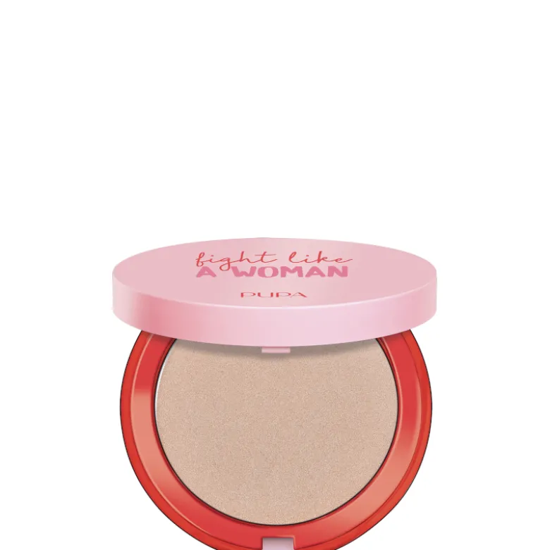 Highlighter - FIGHT A LIKE WOMAN 001 Don't give up golden rose