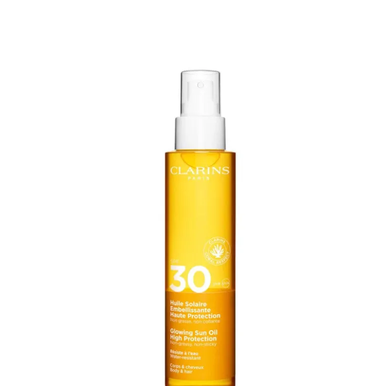 Huile Solaire Embellissante Haute Protection SPF 30