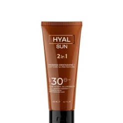 Hyal Sun - Crema Solare SPF 30 2 in 1 Viso/Corpo 125 ML