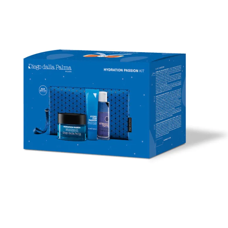 Hydration Passion Kit 50 ML Crema Gel Viso + 25 ML Crema Idratazione Viso + 50 ML Struccante Delicato Viso