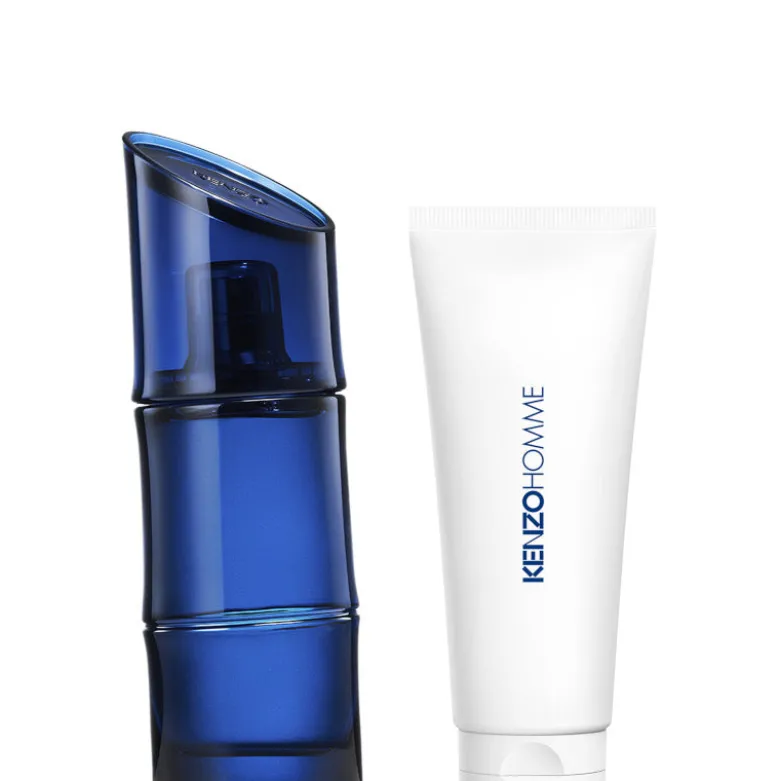 Kenzo Homme EDT Intense Confezione 60 ML Eau de Toilette Intense + 75 ML Gel Doccia