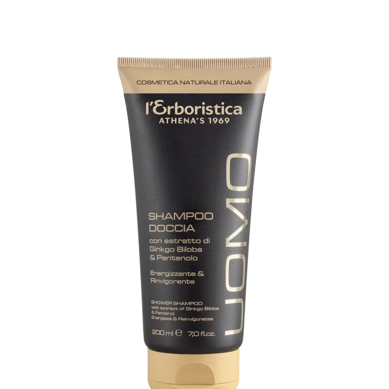 L'Erboristica Ginkgo biloba e Pantenolo Shampoo Doccia UOMO