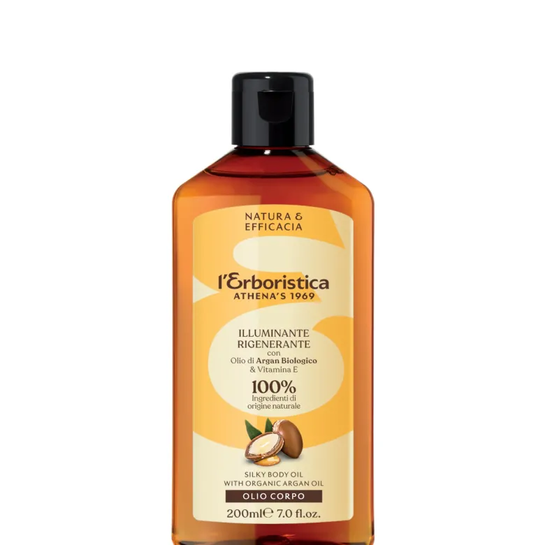 L'Erboristica Olio di Argan Biologico e Vitamina E Olio Corpo