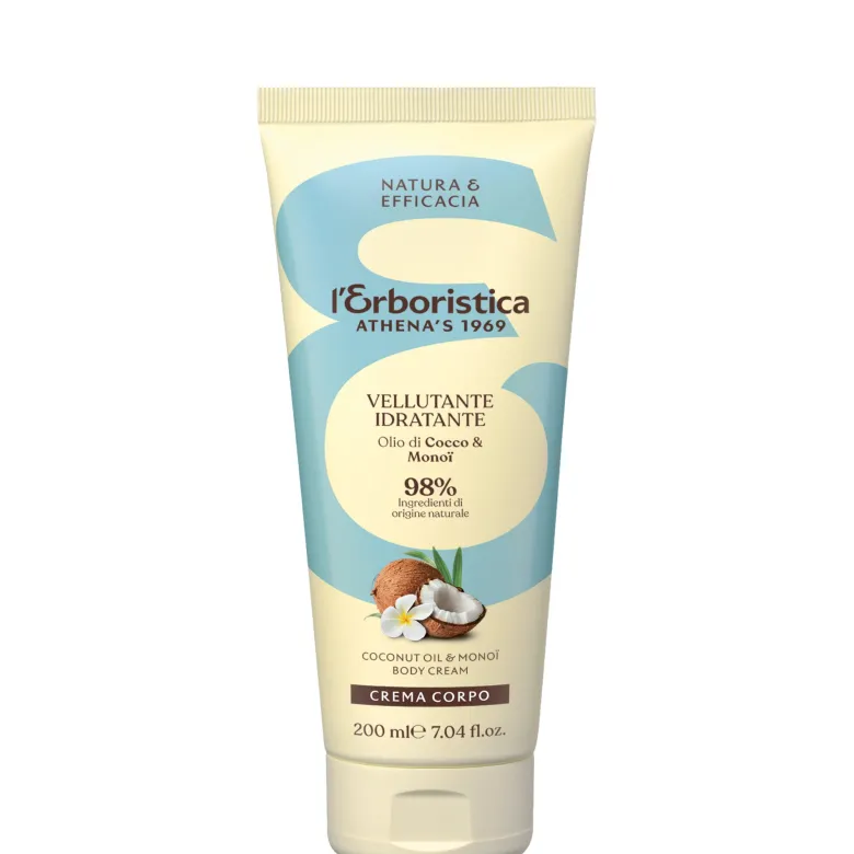 L'Erboristica Olio di Cocco e Monoï Crema Corpo