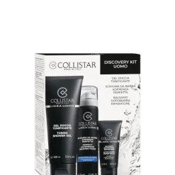 Linea Uomo Discovery Kit 100 ML Gel Doccia + 75 ML Schiuma da Barba + 25 ML Balsamo Viso