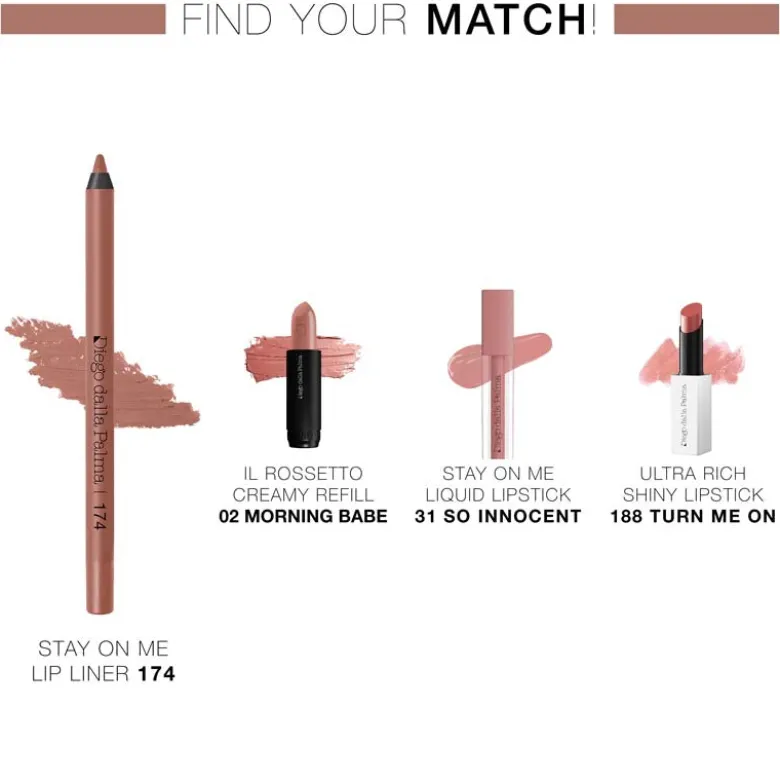Makeupstudio - Stay On Me Matita Labbra durata 16h