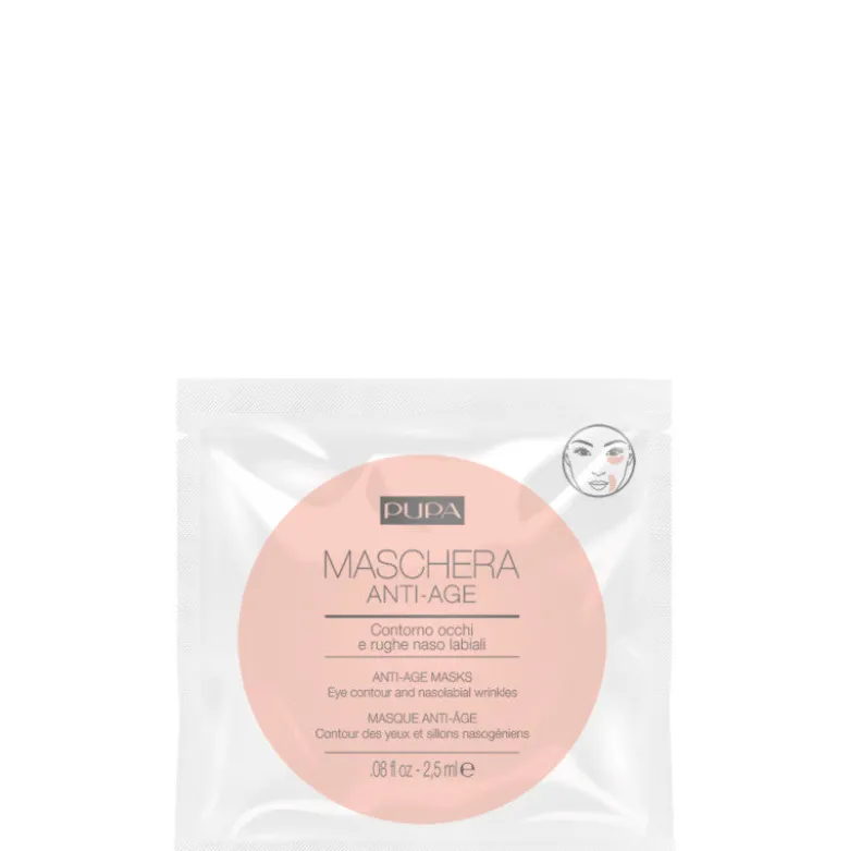 Maschera Anti-Age contorno occhi e rughe naso labiali*