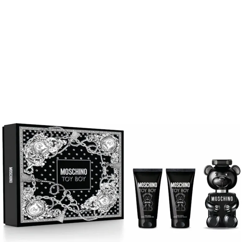 Moschino Toy Boy Confezione 50 ML Eau de Parfum + 50 ML Shower Gel + 50 ML After Shave Balm