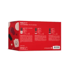Nails Kit Base levigante 202 + Bloody Mary Nails 225 + Mystic Red Nails 226