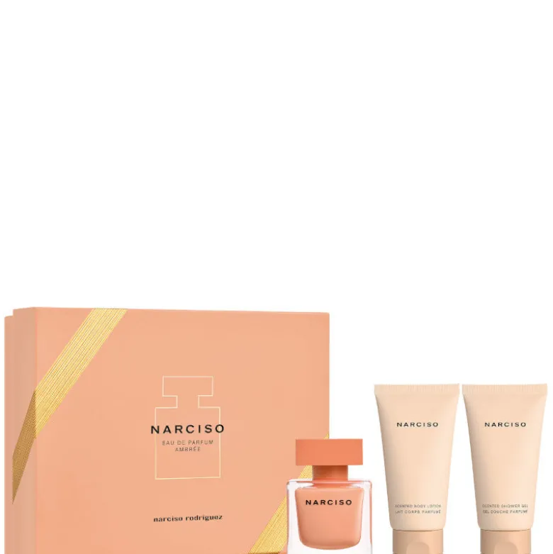 Narciso Ambrée Confezione 50 ML Eau de Parfum + 50 ML Body Lotion + 50 ML Shower Gel
