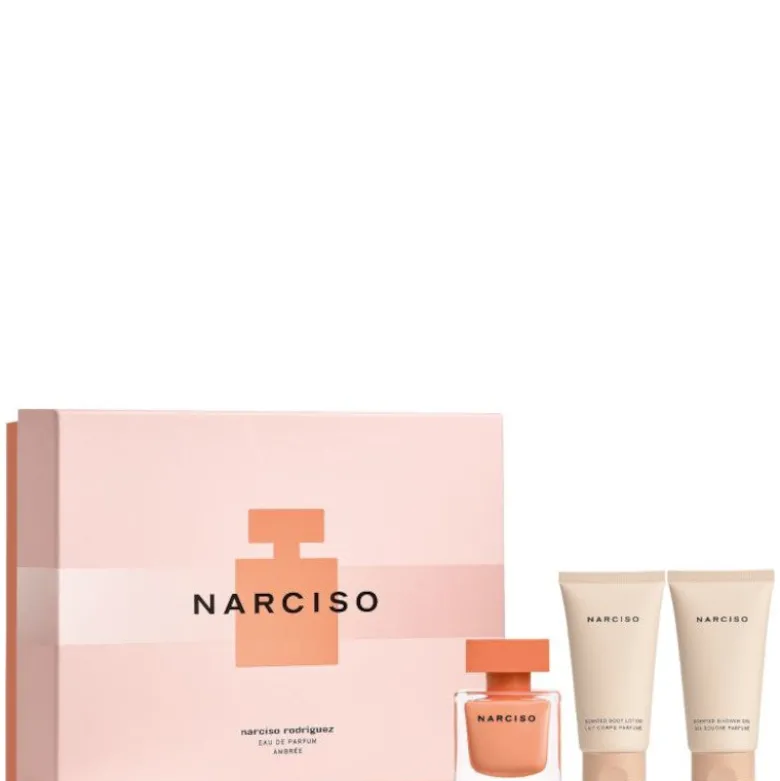 Narciso Ambrée Confezione 50 ML Eau de Parfum + 50 ML Body Lotion + 50 ML Shower Gel