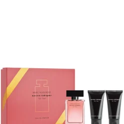 Narciso Rodriguez For Her MUSC NOIR ROSE Confezione 50 ML Eau de Parfum + 50 ML Body Lotion + 50 ML Shower Gel