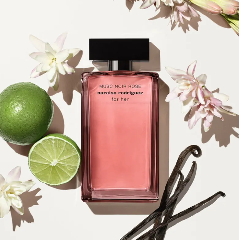 Narciso Rodriguez For Her MUSC NOIR ROSE Confezione 50 ML Eau de Parfum + 50 ML Body Lotion + 50 ML Shower Gel