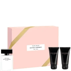 Narciso Rodriguez For Her Pure Musc Confezione 50 ML Eau de Parfum + 50 ML Shower Gel + 50 ML Body Lotion