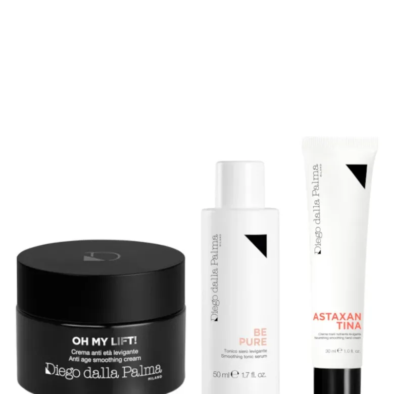 Oh my Lift! Kit 50 ML Crema Viso + 50 ML Tonico Siero Viso + 30 ML Crema Mani + Beauty Black