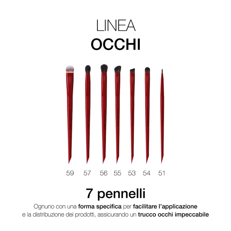 Pennello Occhi per Sfumature di Precisione