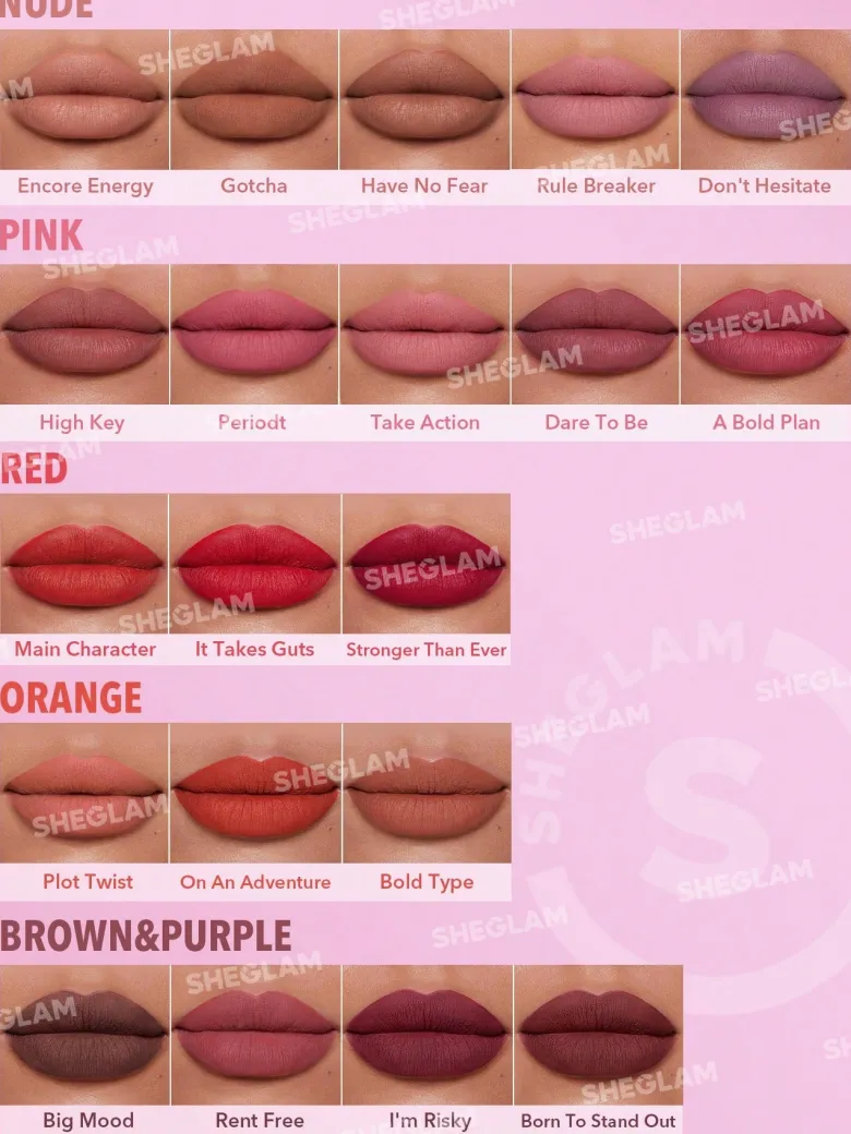 Sheglam Dynamatte Boom Long-Lasting Matte Lipstick