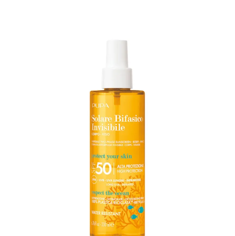 Solare Bifasico Invisibile SPF 50 Viso/Corpo