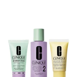 3 Step to Clean Pulizia + Esfoliazione + Idratazione - Pelle Secche e Miste