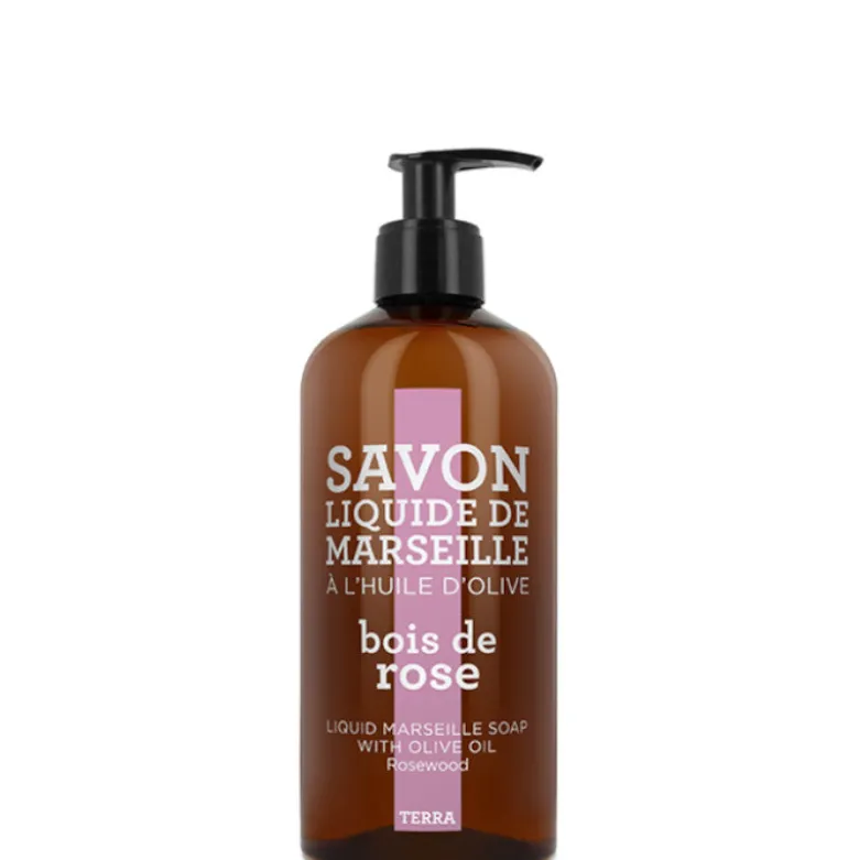 TERRA - Bois de Rose Savon Liquide de Marseille 500 ML