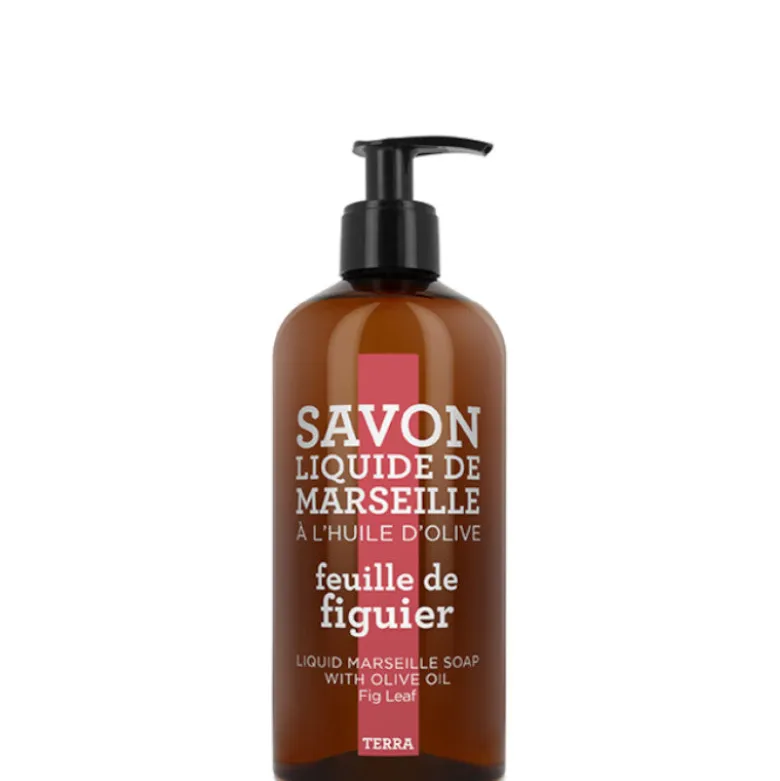 TERRA - Feuille de Figuier Savon Liquide de Marseille 500 ML