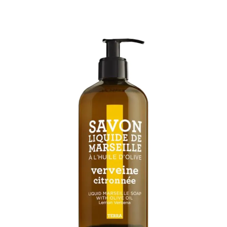 TERRA - Verveine Citronnée Savon Liquide de Marseille 500 ML