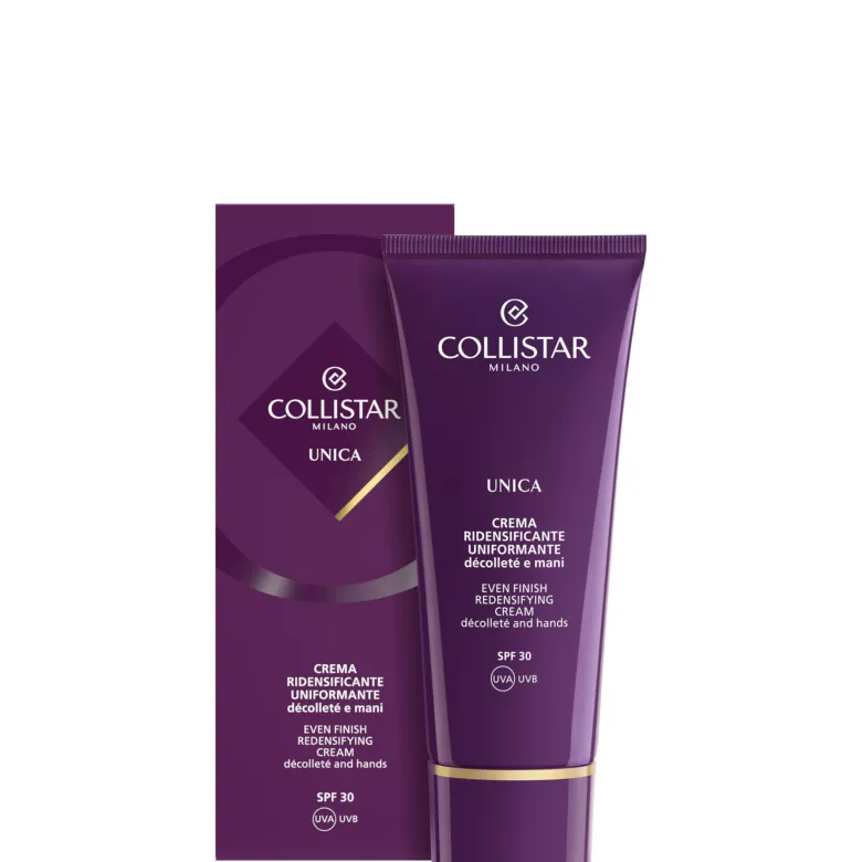 Unica Crema Ridensificante Uniformante Décolleté e Mani