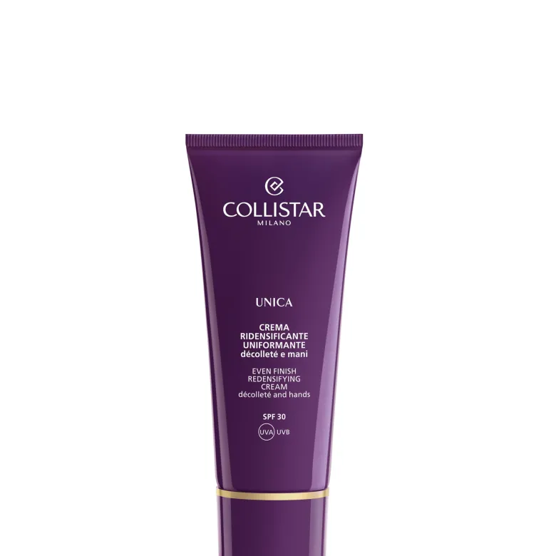 Unica Crema Ridensificante Uniformante Décolleté e Mani