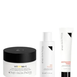 Vitamina C Kit 50 ML Crema Viso + 50 ML Tonico Siero Viso + 30 ML Crema Mani + Beauty White